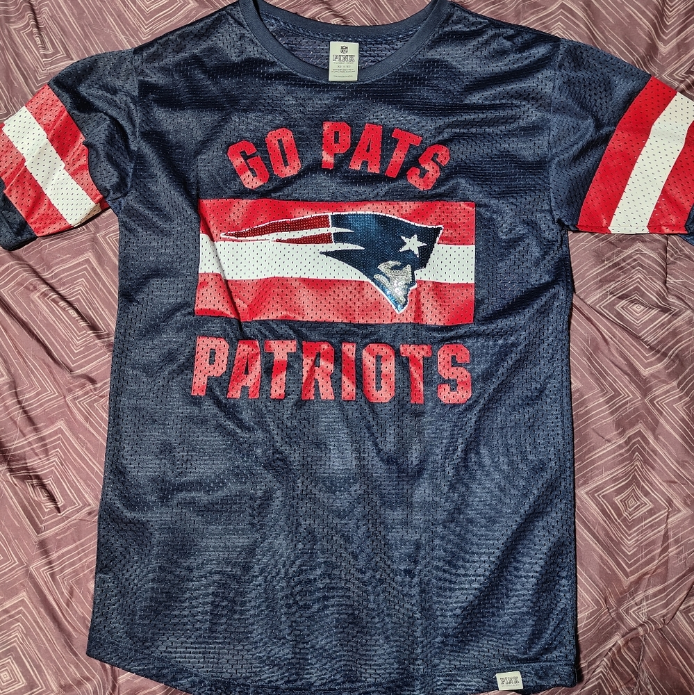 Victoria secret Patriots bling jersey xs